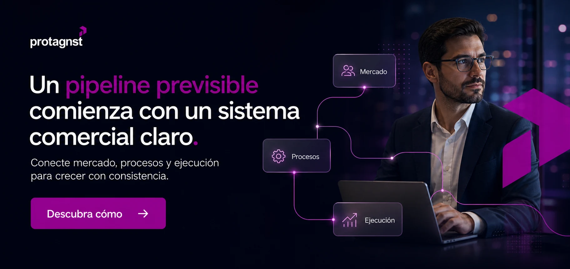 Agenda un diagnóstico comercial con Protagnst