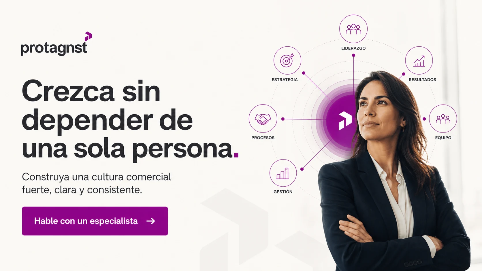 Agenda un diagnóstico comercial con Protagnst