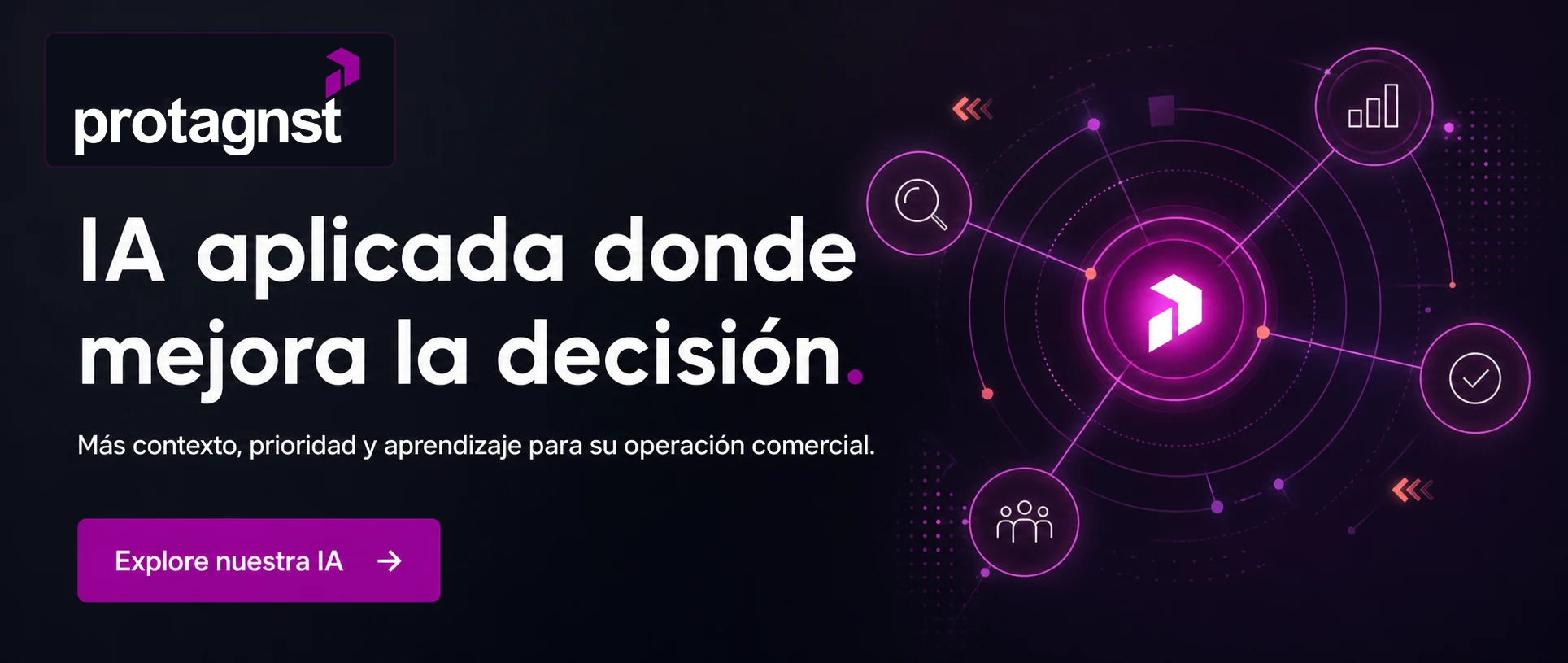 Agenda un diagnóstico comercial con Protagnst