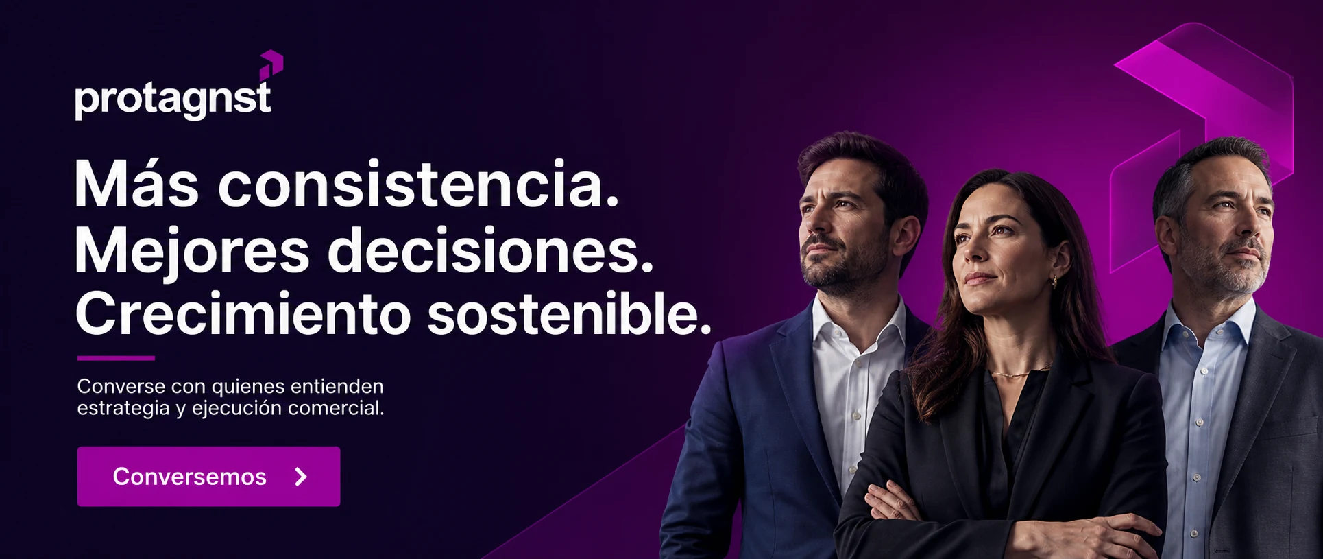 Agenda un diagnóstico comercial con Protagnst