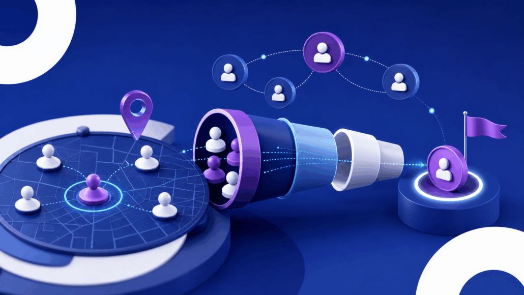 Sistema de aquisição de clientes B2B para agência de marketing