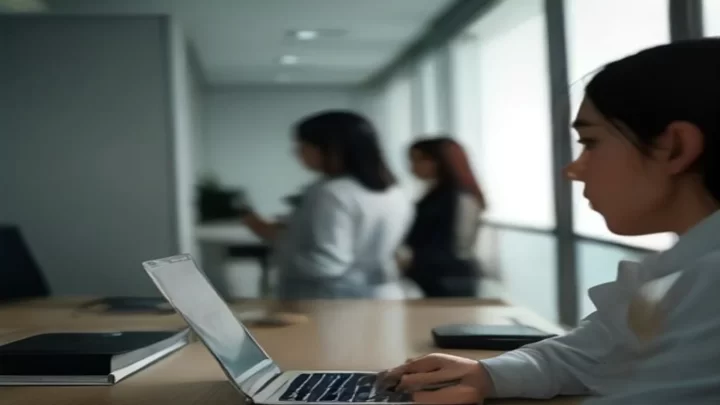 Ilustração editorial B2B: montar uma equipe comercial sem orçamento suficiente; sem texto na imagem.
